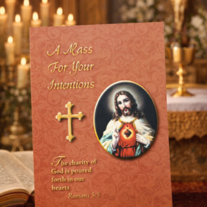 Romans 5:5 “Intention” Individual Mass Card with Envelope