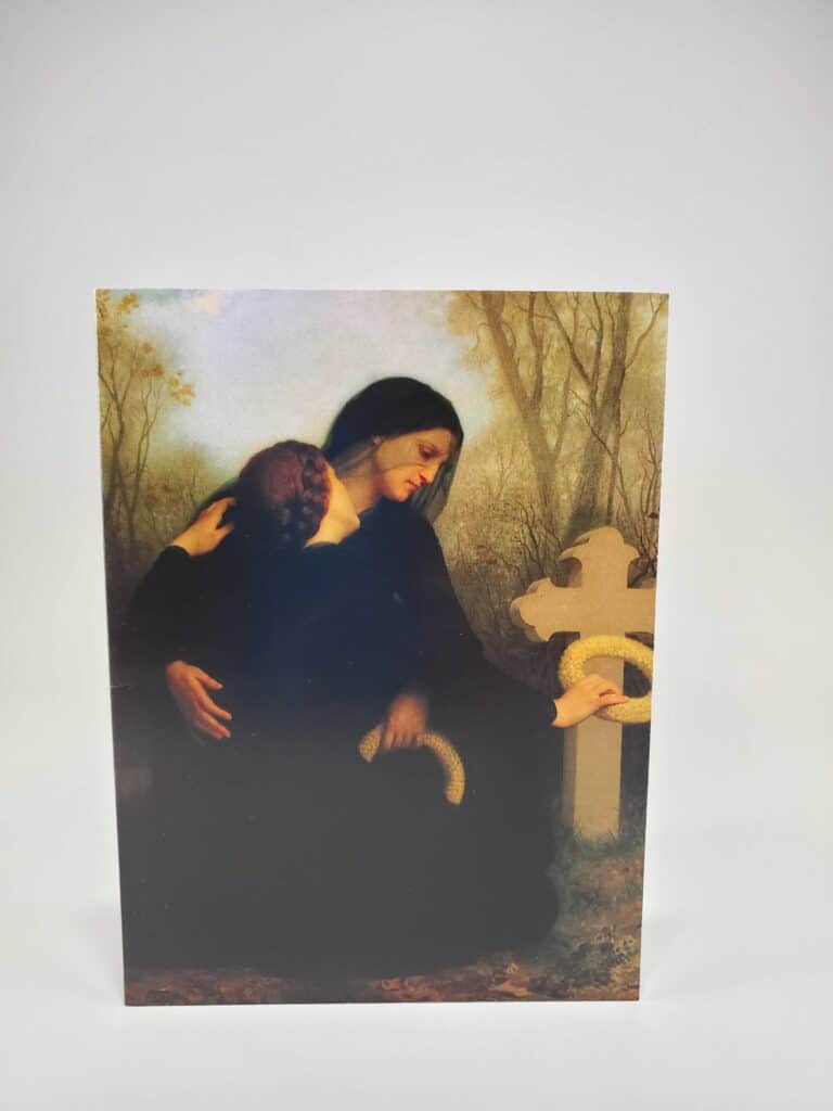 All Saints Day “Memorial” Individual Mass Card with Envelope