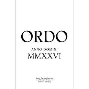 Ordo Anno Domini MMXXVI [Sold Out]